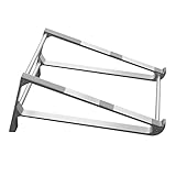 DIYEAH Hohler Laptopständer Aus Aluminiumlegierung Ergonomischer Computerständer Für Tablets Laptops Bis Vielseitig Einsetzbar Mit Kühlfunktion Für Zuhause