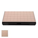 BESPORTBLE Magnetisches Japanisches Schachspiel Faltbares Reisespielbrett Holz Traditionelles Shogi Satz für Erwachsene und Familie