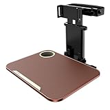 Faltbarer Wohnmobil-Tisch, Wohnmobil-Tisch, faltbarer Autositz-Tablett, multifunktional, verstellbar, zusammenklappbar, Autositz-Tablett für Reisen, Kopfstützen-Tablett für Rücksitz