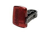 Büchel Z-Flex EVO Rückstrahler Sattelstütze Halterung Universell für Stadtrad, Rot, Kunststoff, BICYCLE_SEATPOST, Sattelstütze