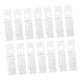 GALPADA 50 Stück Pilzzuchtbeutel Transparent Atmungsaktiv Hitzebeständig für Shiitake und Steinpilze Leicht Praktisch für Gewächshauszucht