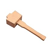 LATRAT 1 Pcs Buche Holzhammer Hammer Professionelle Holzbearbeitung Hammer Holzbearbeitungswerkzeug für DIY Zimmerei Holzbearbeitungswerkzeug 245 mm