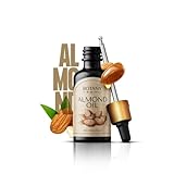 BotanyRoom® Mandelöl (100 ml) | frei von Farb und Konservierungsstoffen | Gesicht und Körper | Massage | Haarpflege und Kopfhaut | Basisöl unter Makeup | Anti Aging | Almond Oil Cold-Pressed