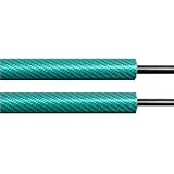 Gasfeder Heckklappe Für VW Für Transporter T4 Für Normal Für Dach 1990-2003 Mit Fahrradträger Kofferraum Gasdruckfedern Federn Dämpfer Heckklappenlift Gasfeder Dämpfer Heckklappe(GREEN CARBON FIBER)