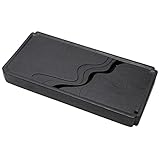 YTBHSHXZ, Kleines Kung-Fu-Teetablett aus Keramik, chinesisches Kung-Fu-Entwässerungstablett, rechteckig, 34,3 cm, mit Abflusslöchern