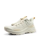NORTIV 8 Damen Wanderschuhe leichte atmungsaktive Mesh Trekking Outdoor Arbeitsschuhe,Size 40,Beige,SNHS239W