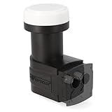 RED OPTICUM 03H Series Twin LNB: LNB 4fach Digital HD 4K, Zwei Ausgänge für DVB-S2, Wetterfest mit Regenschutzkappe, Kompatibel mit Sat Finder, Kompakt und leicht