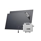 ECOFLOW STREAM Balkonkraftwerk Basic Kit 0% VAT, 800 W Mikro-Wechselrichter, 2 × 450 W PV Solarpanels, WLAN & App-Steuerung für Balkon, Garten, Dach, Wandmontage