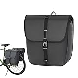 Fahrradsatteltasche – 20 l Fahrradgepäck-Packung, wasserdichte Fahrradtaschen mit Griff für Stadtfahren, Pendeln, Mountainbikepacken, regnerische Tage