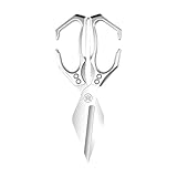 Küchenschere,Robustes Fleischschere Mit Ergonomischem Griff - Edelstahl Küchenhelfer Zum Schneiden Von Knochen In Geflügel Fisch Und Meeresfrüchten