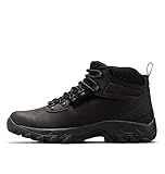 Columbia Newton Ridge Plus II WP wasserdichte Wanderstiefel für Herren, Schwarz (Black x Black), 42.5 EU