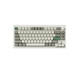 Keychron Q1 Max QMK/VIA Kabellose Mechanische Tastatur, Vollmetall, Programmierbarer Knopf, 2.4 GHz/Bluetooth/Kabelgebundene Tastatur mit Hot-Swappable, Shell White, Gateron Jupiter Brown