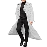 Mantel Steinberg Mantel Winterjacken Herren Winterparka Herren Herren Jacken Übergang Herren Mantel Schwarz Winterjacke Herren Leder Ledermantel Herren Dufflecoat Herren Weiß L