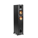 Klipsch Synergy Black Label F-200 Standlautsprecher mit proprietärer Horntechnologie, Dual 16,5 cm Hochleistungs-Tieftöner, mit raumfüllendem Sound in schwarz