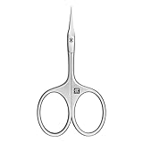 ZWILLING Nagelhautschere mit Turmspitze (Feiner und Präziser Schnitt der Nagelhaut und Hautresten, Sichere Nagelpflege), Premium, Silber, 90 mm