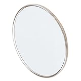 Yinhing 30-facher Vergrößerungsspiegel mit Seitlichem 6-Zoll-Design und 3 Saugnäpfen für unterwegs. Stilvolles Gold-Finish, Ideal für Make-up und Pflege in Jeder Umgebung (Gold)