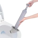 WC-Saugglocken für Badezimmer – Luftstößel für WC-Verstopfungsentferner – Multifunktionskolben strapazierfähig, Vakuum-Hochdruck-Kolben für Badezimmer, Küche, Badewanne, Waschbecken, verstopftes Rohr