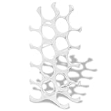 SKM Flaschenregal für 15 Flaschen Silbern Aluminium,3 KG,242331,Color: Silber