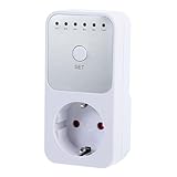 DIYEAH Einstellbare Zeitschaltuhr Steckdose Mechanischer Timer mit Automatischer Abschaltung für Haushaltsgeräte Stunden Countdown Eu Stecker für Sicheres und Effizientes Management