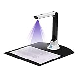 Dokumentenscanner, Dokumentenkamera for Lehrer, tragbar USB Document Camera Scanner mit Stand 8MP HD A4. Format doc cam Photo Scanner