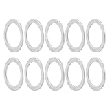 TRHEEE Fahrradpedal-Unterlegscheiben, 21 mm x 15 mm, Stahl, Pedaldichtung, Pedaldichtung für Mountainbikes, Rennräder