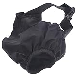 SEWACC Multifunktionale Hunde Augenmaske aus Strapazierfähigem Nylon in Größe L zur Beruhigung und Übelkeit Reisen für Haustiere