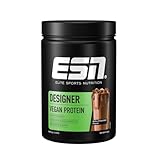 ESN Vegan Designer Proteinpulver mit Soja, Milky Chocolate, 900 g, cremige Konsistenz - made in Germany