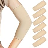 Healvian 3 Paar Armkompressionsmanschetten Armbandage Unterarmmanschetten Ellenbogenmanschetten Oberarmabdeckung Sporthandgelenkschutz Oberarmmanschette Handgelenkbandage