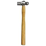 The Beadsmith Vintaj Kugelhammer, 24,1 cm, 61 mm Stahlkopf und Holzgriff, 118 g Schmuckherstellungswerkzeug