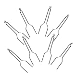 FUTUREORYY 8 Stück Teiliges Hochimpedanz Brandmalspitzen Drahtspitzen für Pyrographie Brennkolben Ersatzspitzen Langlebig Vielseitig für Holzgravur Künstler