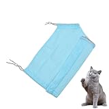 Katzen-Duschtasche | Anti-Kratzer, Anti-Biss-Duschnetztasche zum Baden, multifunktionale Duschtasche für Untersuchung, Körperpflege, Medizin, Nageltrimmen Tarako