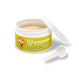 armacura Colostrum Pulver (120g) mit Ingwer & Zitrone | Laktosefreies & zuckerfreies Getränkepulver für 30 Tage | Mit echtem Ingwer & natürlichem Zitronenaroma | Made in Germany