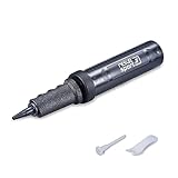 ResultSport Gymnastikballpumpe Doppelhub Handpumpe für Gymnastikball/Ballon mit Stecker und Werkzeug