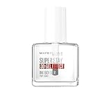 Maybelline New York Nagellack, Transparenter Überlack, Super Stay 3D Gel Effect Top Coat, 12 ml