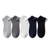 FSJMTQTS Socken für Männer und Frauen Baumwollsocken Herren Baumwoll-Kurzsocken Business Herrensocken