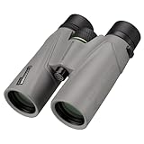 Bresser Fernglas Travel 8x42, 8X Vergrößerung, 42 mm Objektiv, BaK-4 Prismen, wasserdicht IPX7, Stickstofffüllung, Twist-up Augenmuscheln