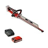 Einhell Professional Akku-Heckenschere GP-CH 18/61 Li BL Power X-Change (18 V, Brushless, Schnittlänge 61 cm, Anti-Blockier-System, inkl. Köcher + 4,0 Ah Plus Akku)