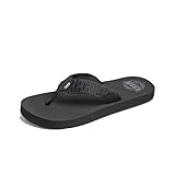 Reef Smoothy, Herren Zehentrenner, Schwarz (Black Bla), 44 EU (10 UK)
