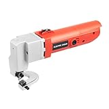 Qussse 500W Elektrisch Blechknabber, Elektroschere Blechnibbler Metall Blechschere mit 3 Kohlebürsten Tools für Schneiden von Metall