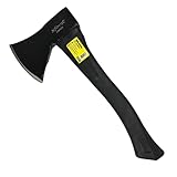 Xforst Axt, Universalaxt, Beil 600g 36 cm. Mit Glasfaserstiel und Klinge aus gehärtetem Stahl. Nach Deutscher DIN Norm 5131 und TÜV/GS. Modell X-UF600 - Neu