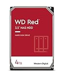 Western Digital Red 4TB 3.5 Zoll NAS Interne Festplatte - 5400 RPM - WD40EFAX