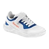 Kempa Kourtfly Kids Sport-Schuhe, weiß/blau, 33 EU