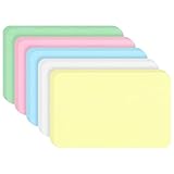 200 Stück Blanko Papier Karten, 8,5 x 5,5 cm Karteikarten Bunt Lernkarten Leere Karten zum Gestalten Visitenkarten Papier DIY Geschenkkarte Vokabelkarten Spielkarten (5 Farben)