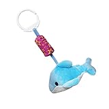 IMIKEYA Delphin Windmühle Glocke Babybettglocken Wiege klappert Wiege Anhänger -Cartoon-Anhänger Cartoon- Blau