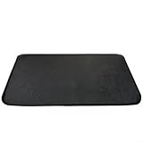 wenyouya Schwer entflammbare Glasfasermatte mit Silikonschicht für Grillbereiche, schützt Böden vor Hitze und Öl (76 cm x 122 cm)