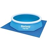 Bestway PE- Bodenplane 274 x 274 cm, blau, quadratisch