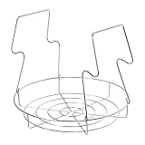 FLCPJGV Einmachregal Aus Edelstahl für Zuhause, Küchenzubehör mit Klappbaren Griffen