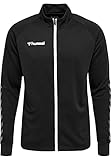 Hummel Herren Hmlauthentic Poly Zip Jacket, BLACK/WHITE, S EU