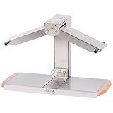 Louis Tellier | Raclettegerät Brézière® Signature Edelstahl | 1/4 oder 1/6 Käselaib | 1-4 Personen | 900W | 230V | Höhenverstellbar | Klappbar | Sicherheitsschalter | Made in France