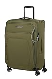 Samsonite Spark SNG Eco - Weichgepäck Koffer 67 cm Mittelgroß - Trolley Koffer mit 4 Rollen, TSA-Schloss, Leicht & Erweiterbar - Grün (Olive)